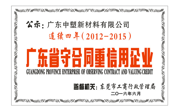 诚信bifa必发, 您值得信任的相助同伴  ——bifa必发一连四年获“守条约重信用”企业声誉称呼”